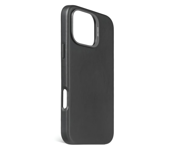 Decoded Leather Backcover iPhone 16 Pro MagSafe black - 1284644 - zdjęcie 2